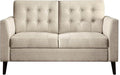 Rosevera Loveseat Sofas for Living Room Loveseat Couch for Living Room Long Couch in a Box Sofa para Sala Love Seats Furniture Sofa in a Box Small Area Couches Couches for Living Room Beige