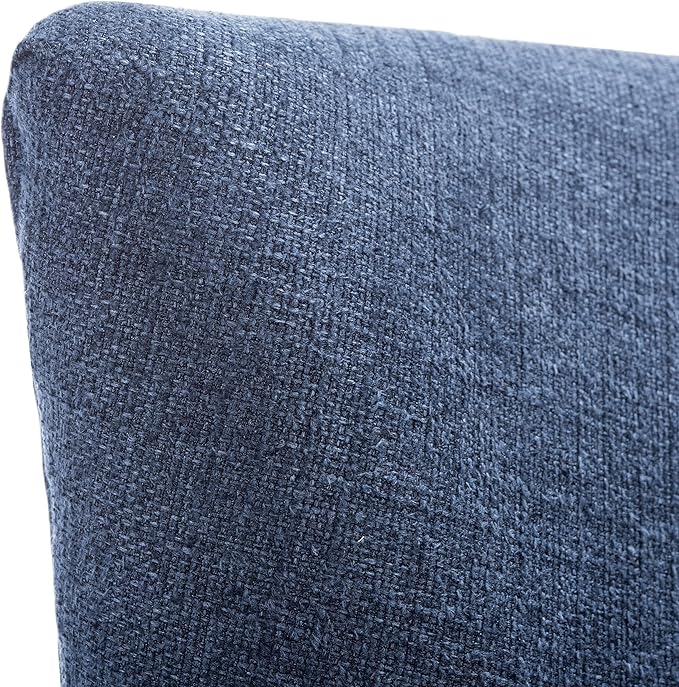 SAFAVIEH Home Collection Delfino Navy/Natural Accent Chair
