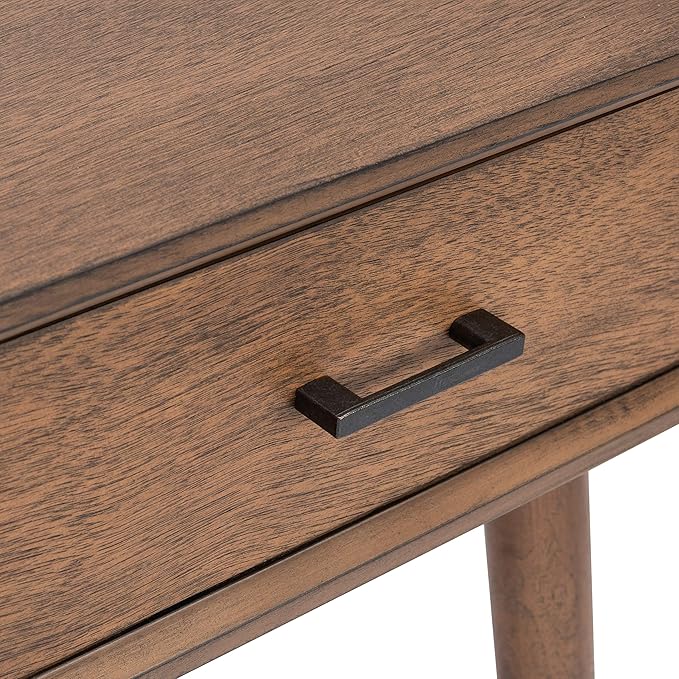 Safavieh Home Collection Remy Brown 1-Drawer Office Living Room Bedroom Study Foyer Writing Desk