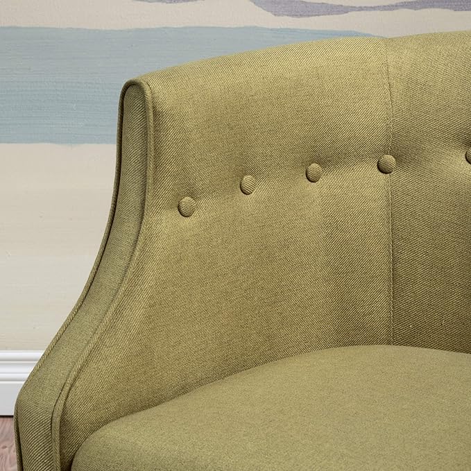 Christopher Knight Home Brandi Fabric Club Chair Green