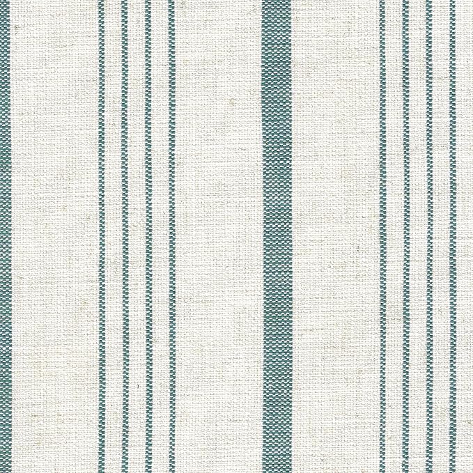 Homepop Home Decor Upholstered Classic Swoop Arm Accent Chair Accent Chairs for Living Room &amp Bedroom Decorative Home Furniture Ivory &amp Gray Stripe