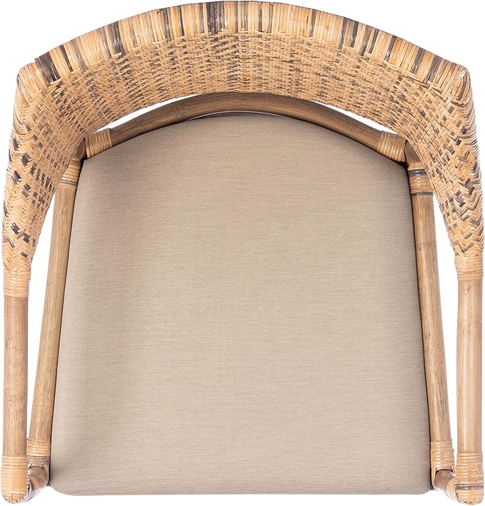 SAFAVIEH Home Collection Carlo Arm Chair Honey