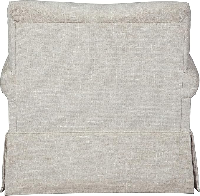 Signature Design by Ashley Searcy Upholstered Swivel Glider Accent Chair Gray