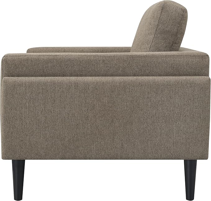 Coaster Home Furnishings - Rilynn - Upholstered Accent Chair with Track Arms Reversible Back Cushion and Pocket Coil Seat - Living Room - Brown - 509523