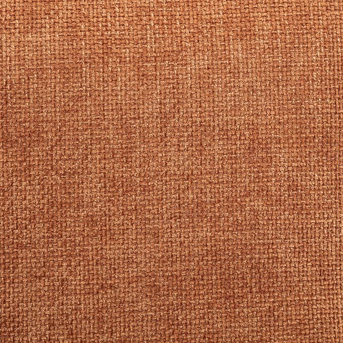 Coaster Home Furnishings - Octavia - Fabric Upholstered Track Arm Accent Chair with Curved Shape Tufted Waterfall Seat and Reversible Back Cushion - Living Room - Orange - 509353