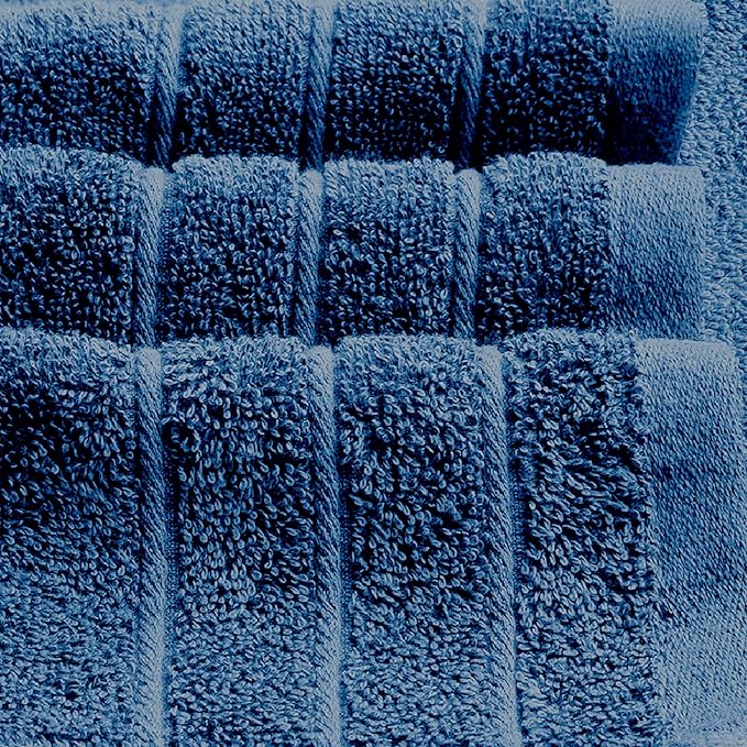 Tens Towels Pack of 2 Extra Large Bath Sheets 35 x 70 Inches 100% Cotton Larger &amp Lighter Weight Quicker to Dry Super Soft &amp Absorbent Oversized Bath Towels Blue