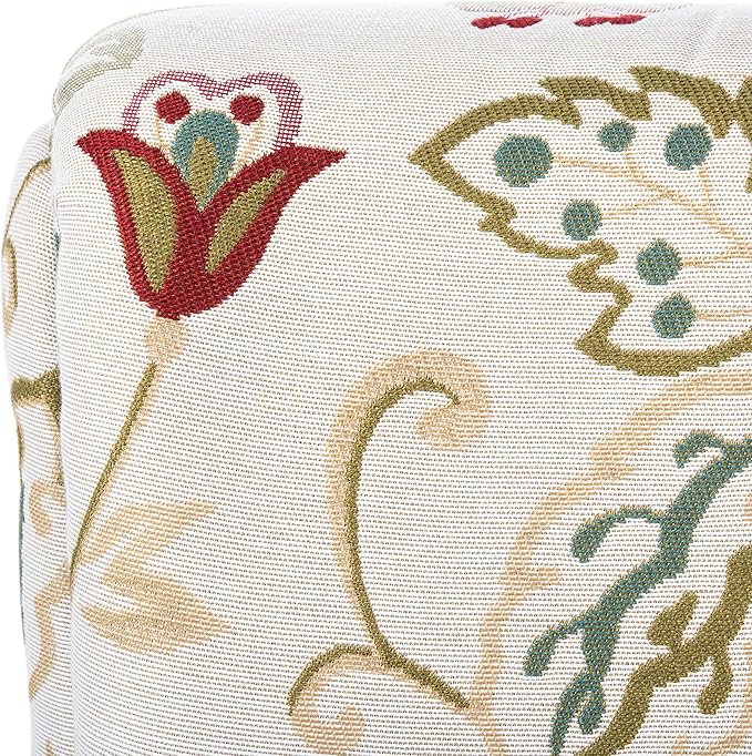 Safavieh Mercer Collection Margaret Ivory Floral Cotton Club Chair