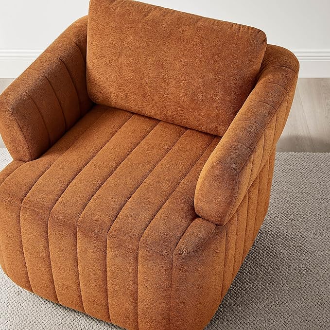 Oversized Accent Chairs Set of 2 Comfy Boucle Living Room Chairs with Deep Seat &amp High Pillow Backrest Sherpa Upholstered Armchair Reading Chair Modern Single Sofa Chair for Living Room &amp B